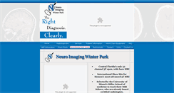 Desktop Screenshot of neuroimagingwp.com